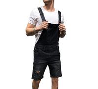 each women Herren Jean Shorts Denim Latzhose Stretch Lässige Shorts Denim Overall Herren Short Denim Overalls