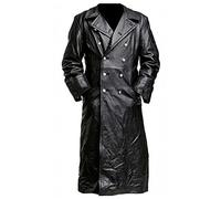 each women Herren Kunstlederjacke Klassische Pu Moto Biker Kunstledermäntel Lässiger Zweireiher Mantel