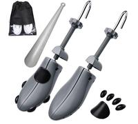 eachway Schuhdehner, Schuhspanner verstellbar Länge & Breite für Herren (M für M's US6.5-10; Wm's US10-13.5) Grau