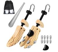 eachway Schuhspanner aus Holz, für Herren und Damen, hochwertiger 4-Wege-Schuhspanner für breite Füße, L (für Herrengröße 38-46), L(for Men's Size10-13.5)