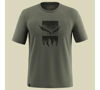 Salewa Eagle 3cime Kurzarm-t-shirt XL Faded Green
