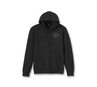 Eagle Soars Alone Slub Hoodie Harley Black Herren Sweatshirt, XL XL schwarz