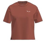 Eagle SS26 Loose T-Shirt W - Lockeres Damen?T-Shirt mit Tencel Lyocell - Salewa 1980-etruscan red IT 50 / DE 44