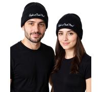 Eagles of Death Metal Unisex Beanie Baumwoll-Mütze im klassischen Schnitt Schwarz/Weiß