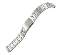 EAMOM Edelstahl-Uhrenarmbänder für 1853 T049 T049410A Tissot PR100-Serie, massives Metallarmband, 19 mm(Silver)