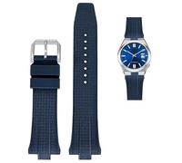 EAMOM FKM Fluoro-Gummi-Uhrenarmband für Citizen Tsuyosa Kollektion NJ0150 NJ0151ME Armbänder für Herren und Damen, bunt, 9 mm, Achat