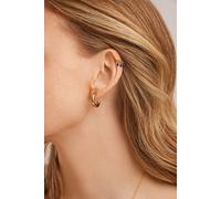 cai Ear Cuff 925/- Sterling Silber Lapislazuli blau 0,9cm Glänzend