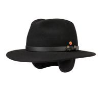 Earflap Georgia Trekkinghut by Mayser Hüte 62 cm schwarz