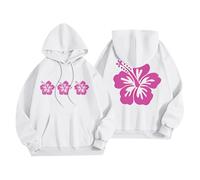 Early Prime Deals Sweatkleid Damen Cold Shoulder Shirt Damen Sweatshirt Damen Pieces Stillbluse Damen Sommer Oberteile Damen Winter Sexy Kapuzenpullover Weiß Damen Festival Outfit Women