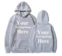 East-hai-buy Benutzerdefinierte Hoodies Entwerfen Sie Ihr Eigenes Foto/Logo/Text Personalisierter Hoodie Damen Herren Paar Sweatshirt DIY Bedruckter Pullover Streetwear color3,M