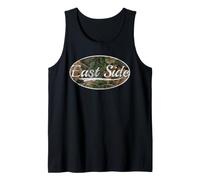 East Side Camouflage Vintage Inspired Throwback Graphic Tank Top