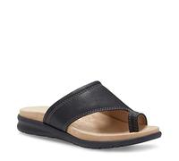 Eastland Dallas flache Sandale für Damen, Schwarz, 40.5 EU