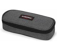 Eastpak OVAL SINGLE, Federmäppchen, Black Denim (grau), mittelgroße Federmappe, Federtasche