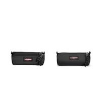 EASTPAK Double BENCHMARK Federmäppchen, 43 cm, 39 L, Black (Schwarz) & BENCHMARK Single Federmäppchen, 21 cm Black (Schwarz)