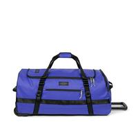 Eastpak Duffel Pack Wheel L - 90L Reisetasche mit Teleskopgriff, wandelbare Rucksackgurte, wetterfeste Oberfläche & Ausrüstungsschlaufen, Tarp Blue