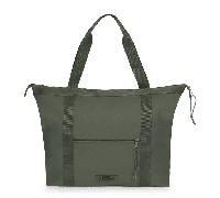 Eastpak - Eastpak TRAVEL TOTE Schultertasche mit Laptofach 16 24 Liter Monotone Khaki Grün