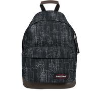 Eastpak - Eastpak Wyoming Rucksack mit Lederboden 24l black blocks Schwarz
