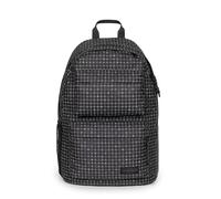 EASTPAK Gepolsterter Doppel-Rucksack mit 24 l Fassungsvermögen und zwei Vordertaschen, 13-Zoll-Laptophülle, Flaschenhalter und gepolsterten Trägern, Refleks Space, Schwarz