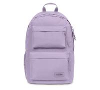 EASTPAK Gepolsterter Doppelrucksack mit 24 l Fassungsvermögen, kariert, mit zwei Vordertaschen, 13-Zoll-Laptophülle, Flaschenhalter und gepolsterten Trägern, Orchidee Lilac
