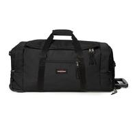 Eastpak LEATHERFACE L +, Große Reisetasche, Black (Schwarz), 104L, mit 2 Rädern
