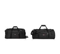 EASTPAK - Leatherface M + - Reisetasche, 68.5 x 32.5 x 34.5, 69 L, Black (Schwarz) & READER M + - Reisetasche, 27 x 63 x 29, 51.5 L, Black (Schwarz)