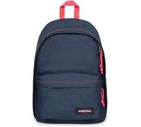 Freizeitrucksack EASTPAK "OUT OF OFFICE Aviator Blue", Gr. B/H/T: 29,5cm x 44cm x 22cm, schwarz, Textil, kontrastfarbene Details, Rucksäcke Freizeitrucksack, Unisex Cityrucksack, Businessrucksack mit 