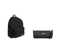 EASTPAK ORBIT XS Rucksack, 27 L - Black (Schwarz) & BENCHMARK SINGLE Federmäppchen, 27 L - Black (Schwarz)