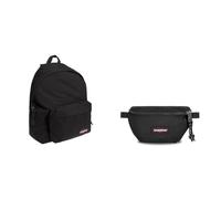 EASTPAK ORBIT XS Rucksack, 27 L - Black (Schwarz) & Springer Gürteltasche, 27 L - Black (Schwarz)
