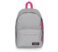 Eastpak Out of Office Rucksack 27L (44 x 29,5 x 22 cm), Laptopfach 13-15 Zoll, wasserabweisender Schul- & Arbeitsrucksack, robuster Tagesrucksack mit gepolsterten Trägern - KONTRAST GREY PINK