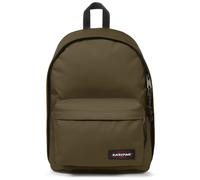 EASTPAK Out of Office Rucksack 27L (44 x 29,5 x 22 cm), Laptopfach 13-15 Zoll, wasserabweisender Schul- & Arbeitsrucksack, robuster Tagesrucksack mit gepolsterten Trägern - ARMY OLIVE