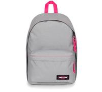 Eastpak Out of Office Rucksack 27L (44 x 29,5 x 22 cm), Laptopfach 13-15 Zoll, wasserabweisender Schul- & Arbeitsrucksack, robuster Tagesrucksack mit gepolsterten Trägern - KONTRAST GREY PINK