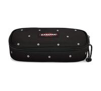 Eastpak OVAL SINGLE, Federmäppchen, DotsBlackSilver (schwarz), mittelgroße Federmappe, Federtasche