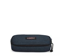 Eastpak OVAL SINGLE, Federmäppchen, Triple Denim (blau), mittelgroße Federmappe, Federtasche