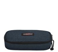 Eastpak OVAL SINGLE, Federmäppchen, Triple Denim (blau), mittelgroße Federmappe, Federtasche