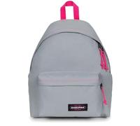 Eastpak Padded Pak’r Rucksack 24L (40 x 30 x 18 cm), wasserabweisend, robuster Schul- & Tagesrucksack, leichter Klassiker mit gepolsterten Trägern - KONTRAST GREY PINK