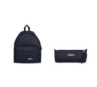 EASTPAK Padded PAK'R Rucksack, 103 cm, 99 L, Ultra Marine (Blau) & BENCHMARK Single Federmäppchen, 27 cm, 3 L, Ultra Marine (Blau)