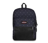 Eastpak Pinnacle Rucksack 38L (42 x 32 x 25,5 cm), Extra großer Schul- & Freizeitrucksack, robuster Multi-Fach Rucksack mit Organizer und gepolsterten Trägern - DOTS MARINE GOLD