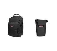 EASTPAK PROVIDER Rucksack, 27 L - Black (Schwarz) & UP CASE Federmäppchen, 27 L - Black (Schwarz)