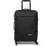 Eastpak TRANS4 S, Kleiner Reisetrolley, Black (schwarz), 44L, Rollkoffer mit 4 Rädern und TSA-Schloss