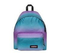EASTPAK Rucksack Padded Pak'r irisierend glitzernd, lila und türkisfarbener Farbverlauf, 24 l, 40 x 30 x 18 cm