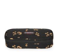 Eastpak Schlampermäppchen Oval flower shine black