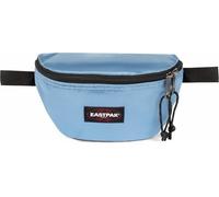 EASTPAK Springer Gürteltasche - kompakte Hüfttasche mit sicheren Reißverschlussfächern und verstellbarem Gürtel, 2 L Fassungsvermögen, 16.5 x 23 x 8.5 cm - Satiniertes Blau