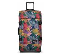 Eastpak Tranverz M Koffer 78L (67 x 35,5 x 30 cm), mittelgroßer Reisekoffer mit Rollen, leichtes Gepäck mit 2 Fächern, Teleskopgriff & TSA-Schloss - Brize Retro Navy