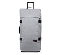 Eastpak Tranverz L Koffer 121L (79 x 40 x 33 cm), großer Reisekoffer mit Rollen, Robustes Gepäck mit 2 Fächern, Teleskopgriff & TSA-Schloss - Sunday Grey