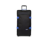Eastpak Tranverz L Koffer 121L (79 x 40 x 33 cm), großer Reisekoffer mit Rollen, Robustes Gepäck mit 2 Fächern, Teleskopgriff & TSA-Schloss - Kontrast Black Blue