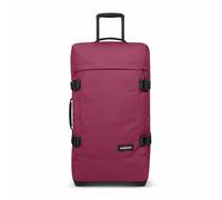 EASTPAK Tranverz M Koffer 78L (67 x 35,5 x 30 cm), mittelgroßer Reisekoffer mit Rollen, leichtes Gepäck mit 2 Fächern, Teleskopgriff & TSA-Schloss - Wine Burgundy