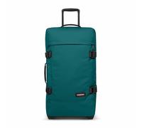 Eastpak Tranverz M Koffer 78L (67 x 35,5 x 30 cm), mittelgroßer Reisekoffer mit Rollen, leichtes Gepäck mit 2 Fächern, Teleskopgriff & TSA-Schloss - PEACOCK GREEN