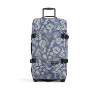 Eastpak Tranverz M Koffer 78L (67 x 35,5 x 30 cm), mittelgroßer Reisekoffer mit Rollen, leichtes Gepäck mit 2 Fächern, Teleskopgriff & TSA-Schloss - Brize Blue BEIGE