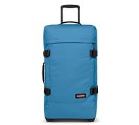 Eastpak Tranverz M Koffer 78L (67 x 35,5 x 30 cm), mittelgroßer Reisekoffer mit Rollen, leichtes Gepäck mit 2 Fächern, Teleskopgriff & TSA-Schloss - Aviator Blue