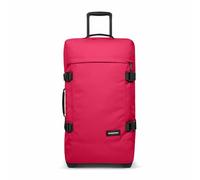 Eastpak Tranverz M Koffer 78L (67 x 35,5 x 30 cm), mittelgroßer Reisekoffer mit Rollen, leichtes Gepäck mit 2 Fächern, Teleskopgriff & TSA-Schloss - Saffron RED